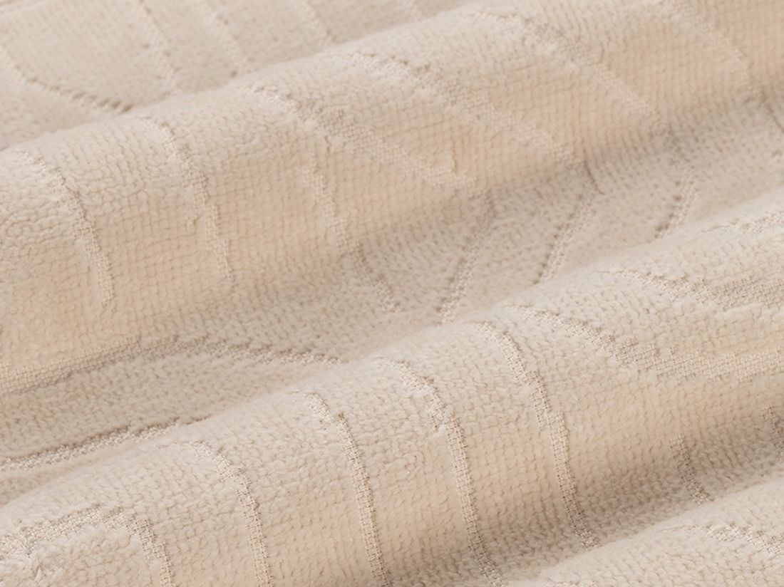 Badekåbe velour soft sand