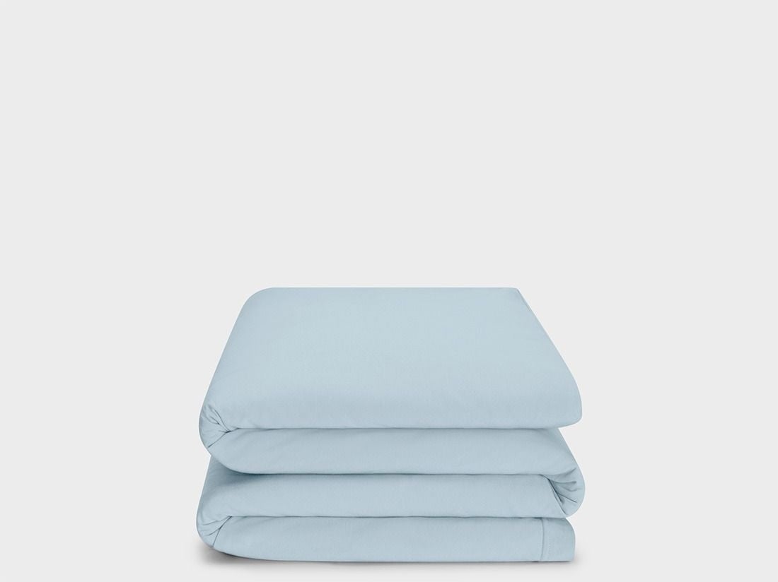 Juniordynebetræk jersey fresh blue