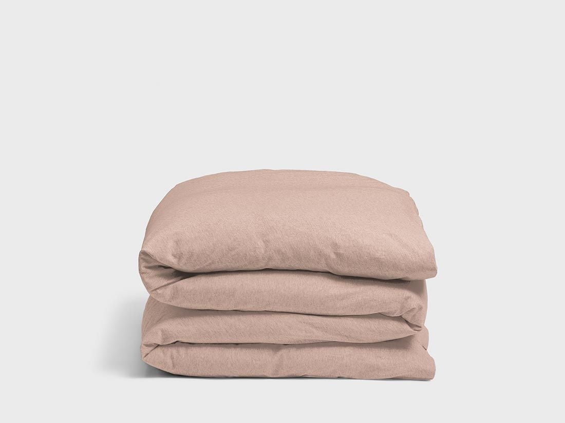 Juniordynebetræk jersey vintage rose