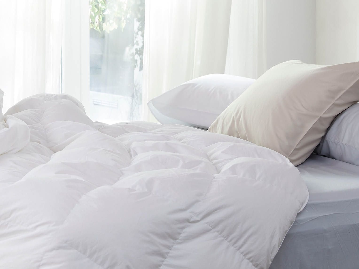 Gåsedunsdyne til forår/efterår