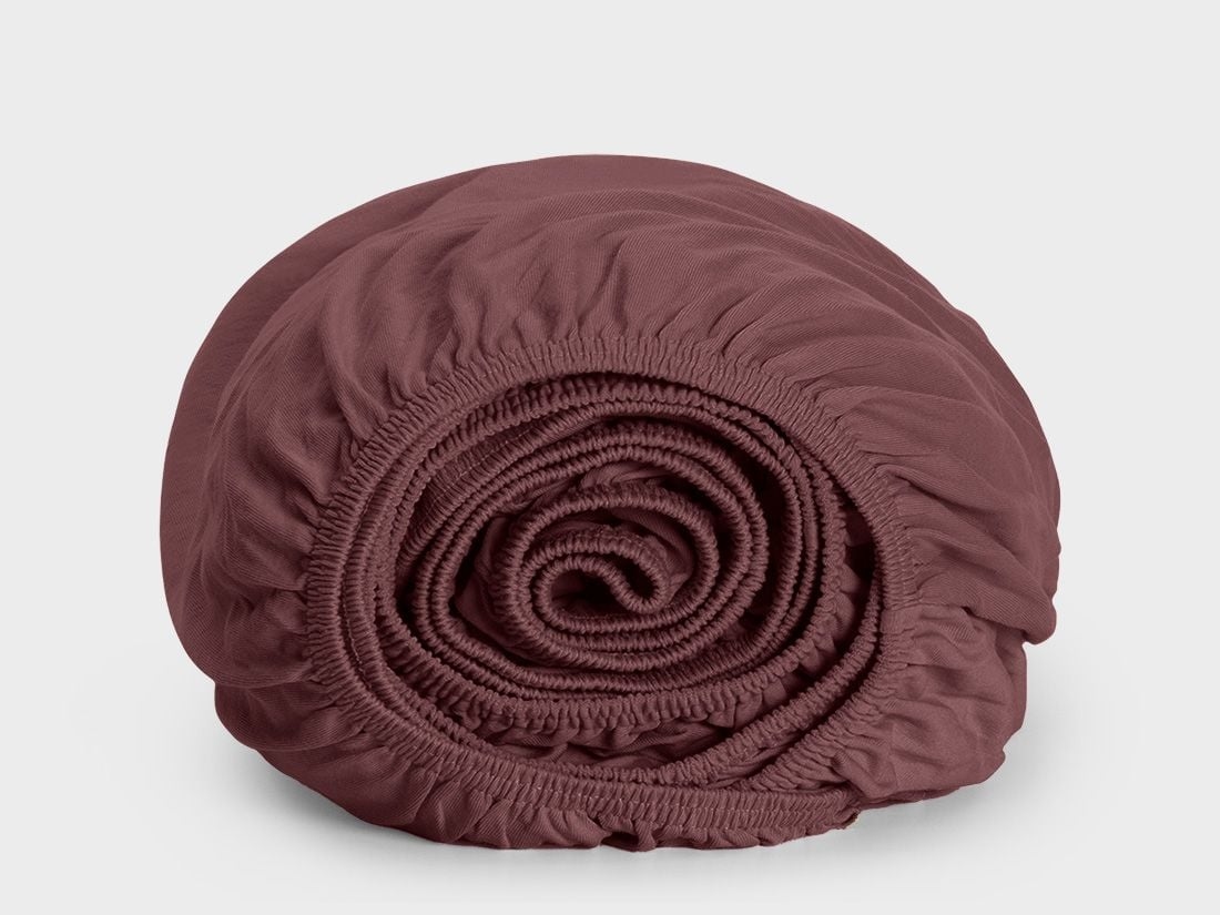 Faconlagen jersey evening rose