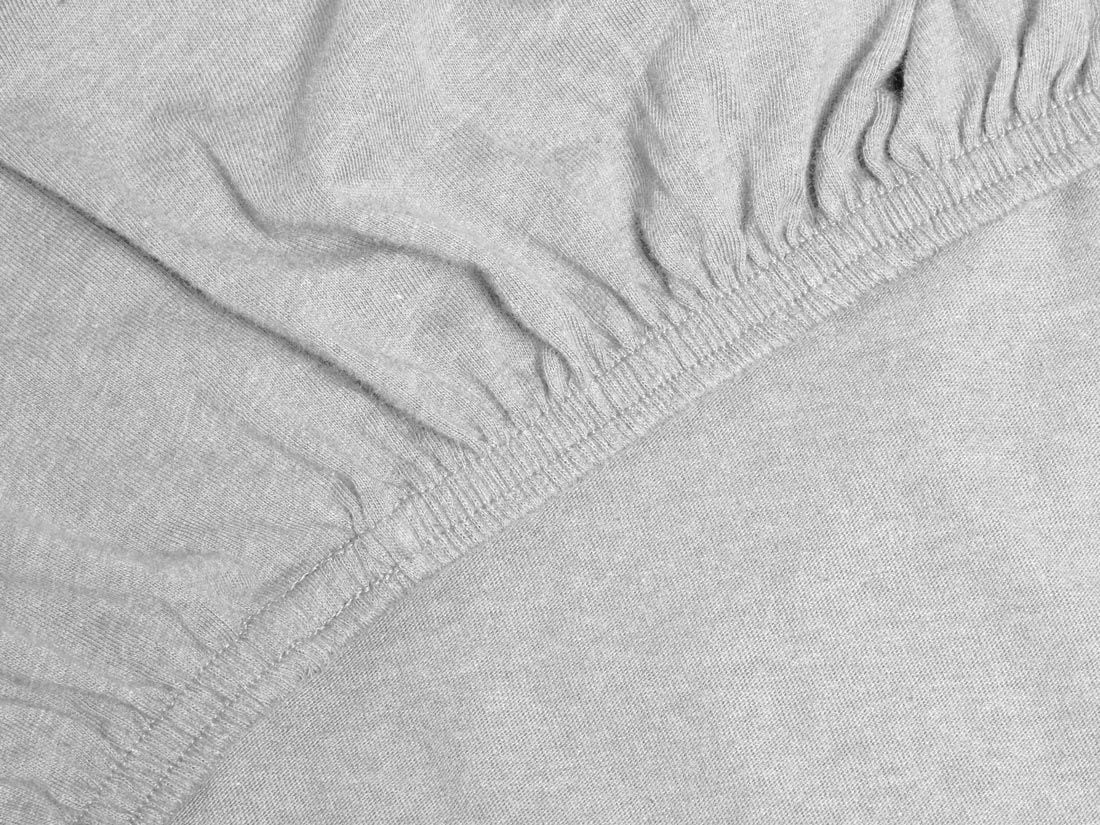 Børnefaconlagen jersey white grey