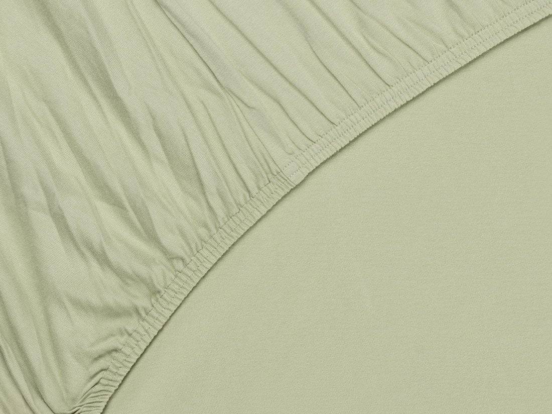 Faconlagen jersey pistachio green