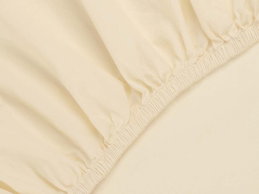 Faconlagen percale butter glow