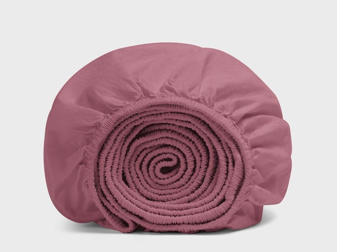 Børnefaconlagen percale raspberry dream