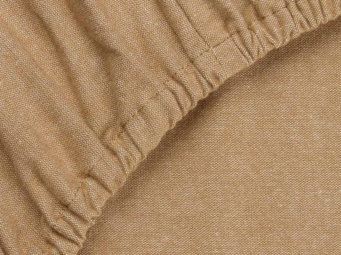 Faconlagen bomuldsflonel honey chambray
