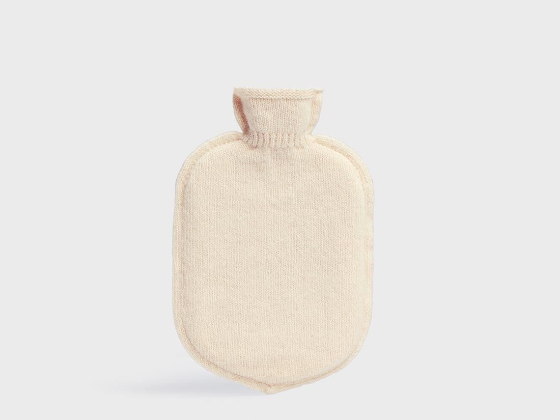 Varmedunkbetræk uld natural melange 36x20