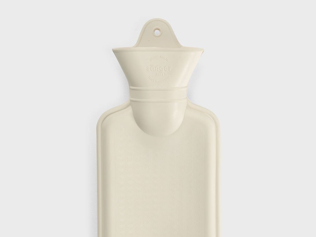 Varmedunk XL naturlatex warm white