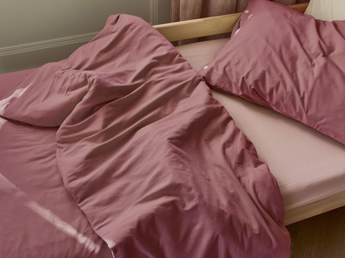 Juniordynebetræk jersey evening rose