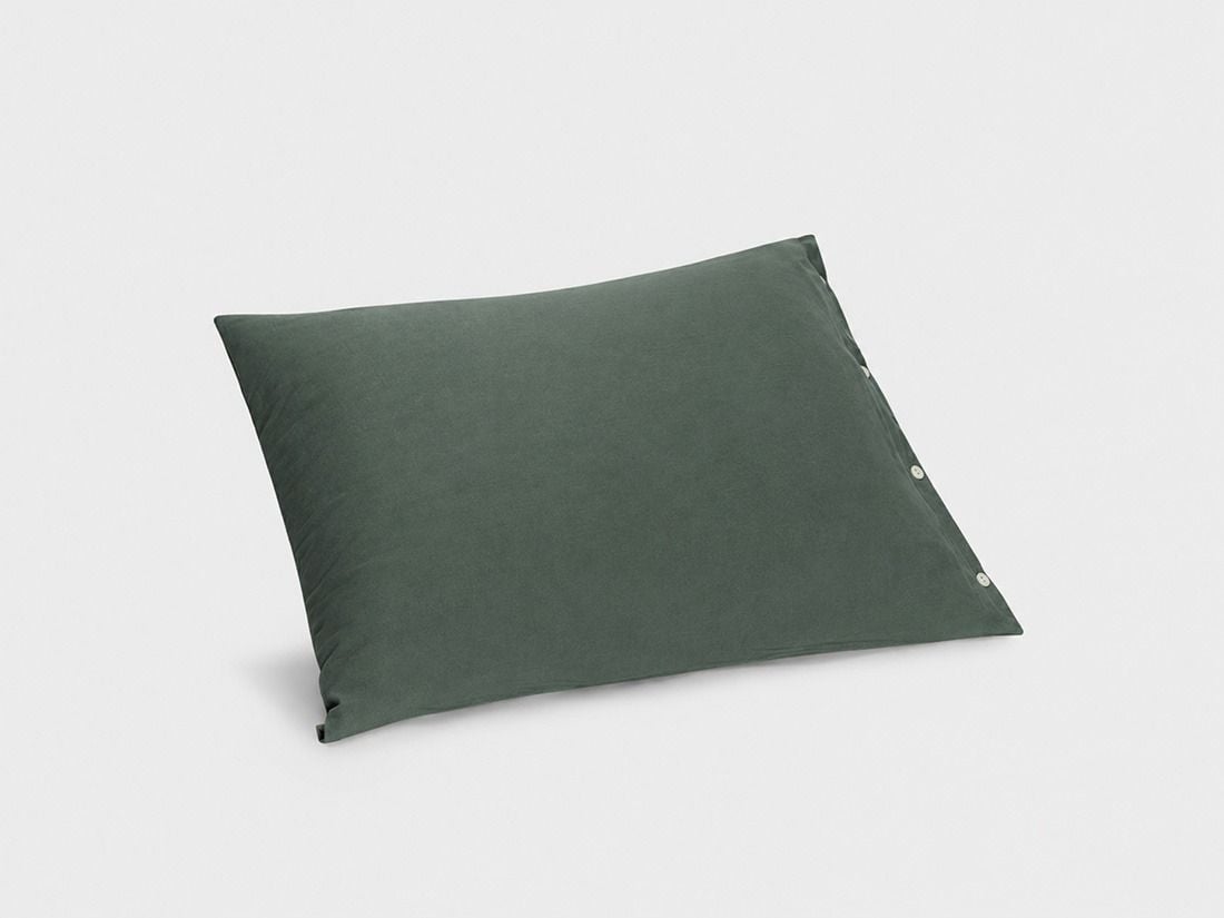 Pudebetræk jersey pine green
