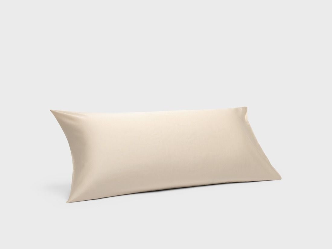 Pudebetræk bomuldssatin almond milk