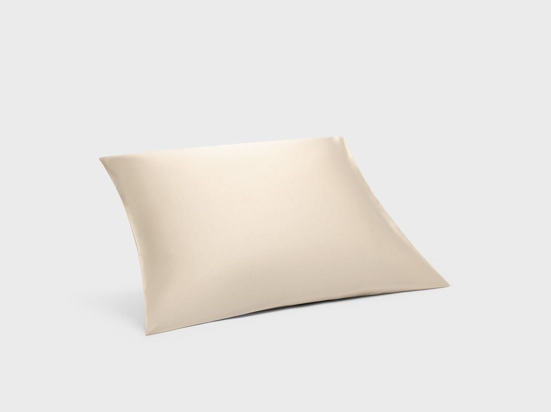 Pudebetræk bomuldssatin almond milk