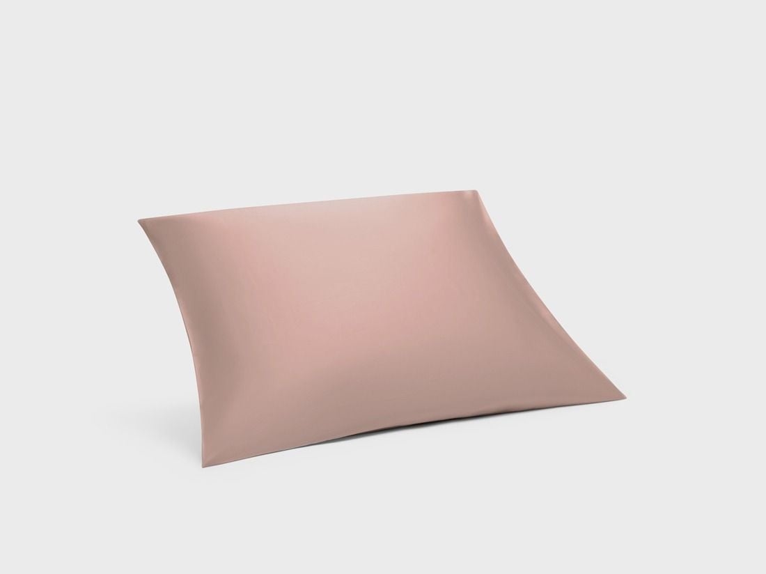 Pudebetræk bomuldssatin cosmea pink