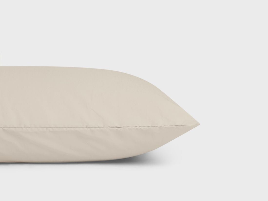 Pudebetræk bomuld TENCEL™ sandy taupe