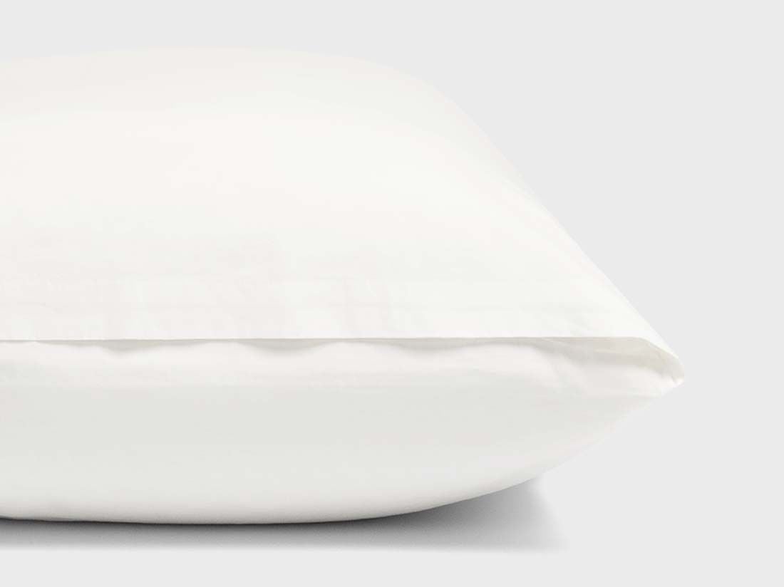 Pudebetræk lang multipude percale blissful white 37x160