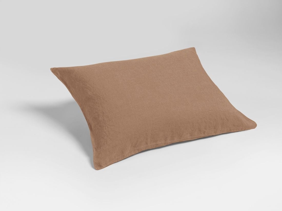 Pudebetræk vasket hør hazel