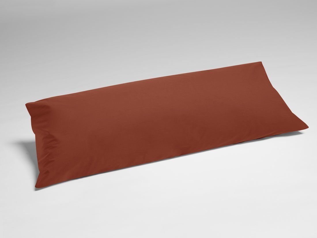 Pudebetræk percale rusty red