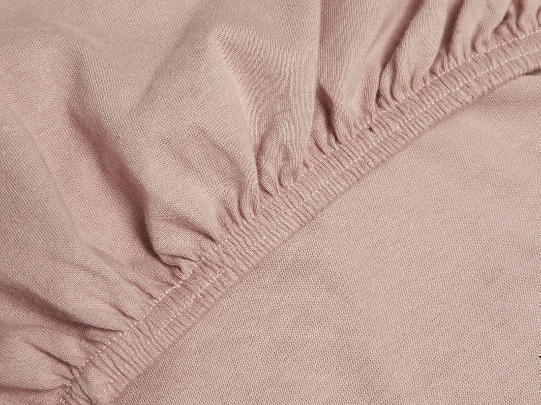 Faconlagen jersey vintage rose