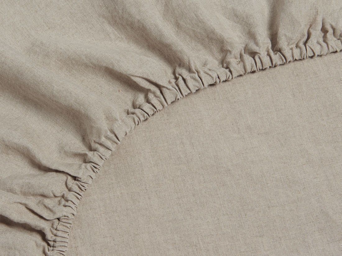 Faconlagen vasket hør natural