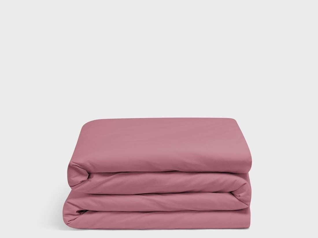 Juniordynebetræk percale raspberry dream
