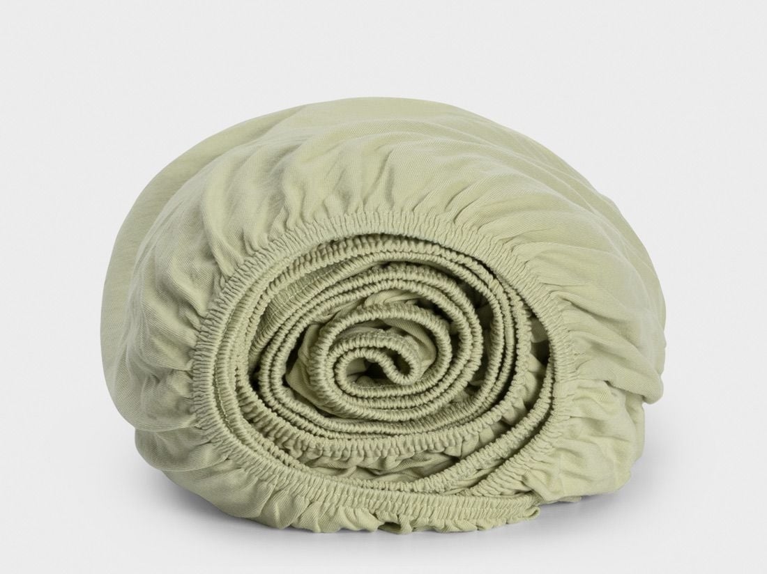 Børnefaconlagen jersey pistachio green