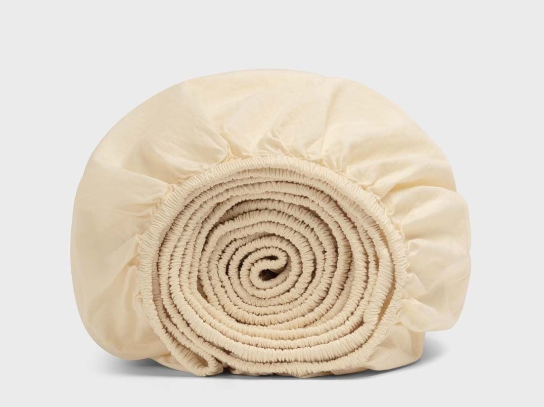 Børnefaconlagen percale butter glow