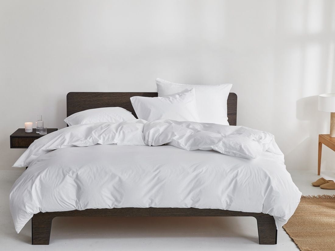 Sengesæt percale pure white