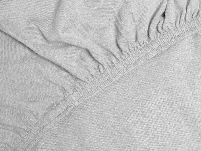 Faconlagen jersey white grey