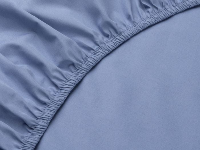 Faconlagen percale serene blue